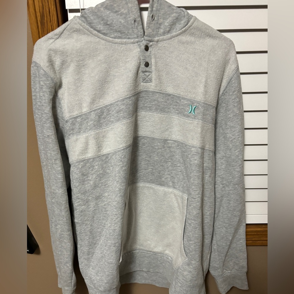 Light Gray Hurley Hoodie (M)